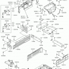 MULE 4000 TRANS (KAF620WJF) Рама ,крепежные детали