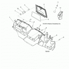 RANGER 570, FULL SIZE (R21CCA57A1/A7) Body, glove box storage - r21cca57a1  /  a7 (700491)