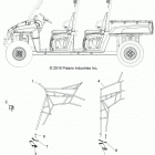RANGER 570 CREW FULL SIZE (R21CDA57A1/B1) Body, side nets - r21cda57a1  /  b1 (701897)