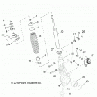 RANGER EV Suspension, front strut - r21maae4g8  /  g9 (701227)