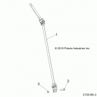 RZR 570 3PC Steering, shaft - z20cha57k2 (c700185-3)