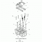 R18RVU99AS RANGER CREW 1000 PS Engine, cylinder head and valves - r18rvu99as (49rgrvalv...