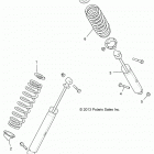 R18RV_99 RANGER CREW 1000XP PS ALL OPTIONS Suspension, rear shock - r18rv_99 all options (49rgrshoc...