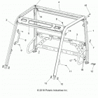 RANGER EV Chassis, cab frame - r21maae4g8  /  g9 (49rgrframe15ev)