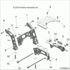 RZR RS1 PS MD (Z20S1E99NG) Chassis, mounting, front gearcase - z20s1e99ng (c700099-...