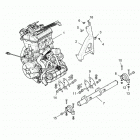 Z18VDS92CF/CU RZR XP TURBO TRACTOR Engine, mounting - z18vds92cf  /  cu (700470)