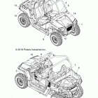 Z19VHA57B2/E57BM RZR 570 Body, decals - z19vha57b2  /  e57bm (702396)