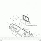 RANGER 570 CREW FULL SIZE (R21CDA57A1/B1) Body, glove box storage - r21cda57a1  /  b1 (700731)