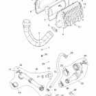 Z18VDS92CF/CU RZR XP TURBO TRACTOR Engine, air intake system - z18vds92cf  /  cu (700452)