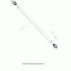 R18RT_87 RGR 900 XP ALL OPTIONS Drive train, front prop shaft - r18rt_87 all options (70...