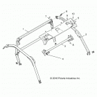 POLARIS GENERAL 1000 PREM (G20GAP99AM) Chassis, cab frame - g20gap99am (700815)