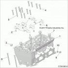 RZR RS1 PS MD (Z20S1E99NG) Engine, cylinder head - z20s1e99ng (c700106-6)