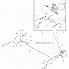 RANGER 570 CREW FULL SIZE (R21CDA57A1/B1) Brakes, lines and master cylinder - r21cda57a1  /  b1 (7...
