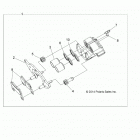 Z18VAS87CM RZR 900 50 INCH EU/TRACTOR Brakes, caliper front - z18vas87cm (49rgrcaliper15rzr900...
