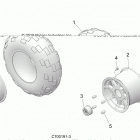 Z19VHA57B2/E57BM RZR 570 Wheels, rear - z19vha57b2 (c700191-3)