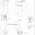 RZR TURBO 4 (Z21N4E92AX/AG/BG/BX) Suspension, front shock internals - z21n4e92ax  /  ag  /...