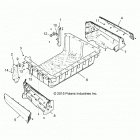 POLARIS GENERAL 1000 4P DELUXE OPT 1 (G21G4J99AW/BW) Body, box - g21g4j99aw  /  bw (700793)