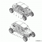 Z19VPL92AK/BK/AR/BR RZR XP4 TURBO S Body, decals graphics- z19vpl92ak  /  bk  /  ar  /  br (...