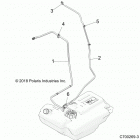 RZR XP 1000 CRWL (Z21NAR99AN/BN) Body, fuel lines, std. - z21nar99an (c700269-3)