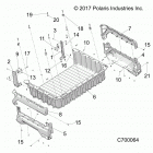 RANGER 1000XP PS CREW INTL (R20RSE99NP) Body, box - r20rse99np (c700064)