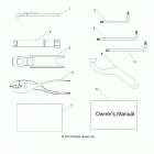 Z19VCE99AM RZR 1000S4 Reference, owners manual and tool kit - z19vce99am (49rg...