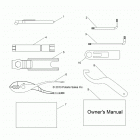 Z18VHE57BV RZR 570 PS References, tool kit and owners manual - z18vhe57bv (49r...