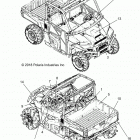 RANGER 1000XP PS MUD Body, decals - r20rrm99al (702470)