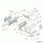 RZR TURBO 4 (Z21N4E92AX/AG/BG/BX) Engine, exhaust system - z21n4e92ax  /  ag  /  bg  /  bx...