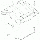 R19RGE99F2/FF/SC2/SFF/PCF/PFF POLARIS GENERAL 1000 EPS EU TR ZUG MD Accessory, roof - r19rge99ff  /  sff  /  pcf  /  pff (70...