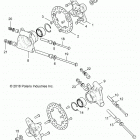 POLARIS GENERAL 1000 PREM (G20GAP99AM/BM) Suspension, rear carrier - g20gap99am  /  bm (702251)