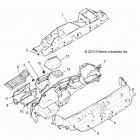 POLARIS GENERAL 1000 4P PREMIUM (G21G4P99AM/BM) Body, dash - g21g4p99am  /  bm (700797)
