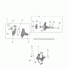 R18RT_87 RGR 900 XP ALL OPTIONS Engine, cooling, waterpump - r18rt_87 all options (70037...