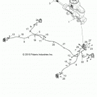 Z18VHE57BV RZR 570 PS Brakes, brake lines and master cylinder - z18vhe57bv (70...