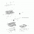 Z19VBA87A2/E87AG/AK RZR 900 60 INCH ALL OPTIONS Engine, crankcase - z19vba87a2  /  e87ag  /  ak (49rgrcr...