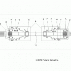 R18RT_87 RGR 900 XP ALL OPTIONS Drive train, front half shaft - r18rt_87 all options (49...