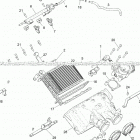 Z18VDS92CF/CU RZR XP TURBO TRACTOR Engine, air intake manifold - z18vds92cf  /  cu (700462)