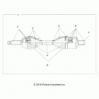 RANGER 500 (R21MAA50B1/B7) Drive train, front drive shaft - r21maa50b1  /  b7 (7011...
