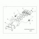 RANGER 570, FULL SIZE (R21CCA57A1/A7) Brakes, front caliper - r21cca57a1  /  a7 (700479)