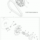 R18RT_87 RGR 900 XP ALL OPTIONS Drive train, clutch, secondary - r18rt_87 all options (7...