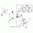 Z18VBA87B2/E87BK/BU/LK/BR RZR 900 60 INCH ALL OPTIONS Electrical, wire harness - z18vbe87bk  /  bu  /  lk  /  ...