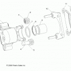 R18RT_87 RGR 900 XP ALL OPTIONS Brakes, rear caliper - r18rt_87 all options (49rgrcalipe...