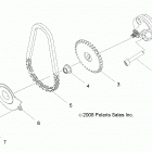 Z19YAV17B2/B4/N2/N4 RZR 170 Engine, oil pump - z19yav17b2  /  b4  /  n2  /  n4 (49rg...