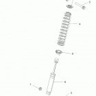 R18RV_99 RANGER CREW 1000XP PS ALL OPTIONS Suspension, front shock - r18rv_99 all options (49rgrsho...