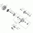 RZR 170 (Z21YAV17B2/B4/N2/N4) Engine, crankshaft and piston - z21yav17b2  /  b4  /  n2...