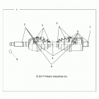 R18RMA57B1/B9/L1/E57BV/N4 RGR 570 Drive train, rear drive shaft - r18rma57b1  /  b9  /  l1...
