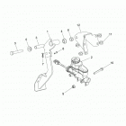 RANGER 500 (R21MAA50B1/B7) Brakes, pedal and master cylinder - r21maa50b1  /  b7 (4...