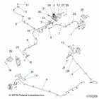 RZR XP TURBO S Brakes, brake lines and master cylinder - z20pal92ag  / ...