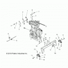 RANGER 500 (R21MAA50B1/B7) Engine, engine and transmission mounting - r21maa50b1  /...