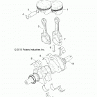 R18RT_87 RGR 900 XP ALL OPTIONS Engine, crankshaft and piston - r18rt_87 all options (70...