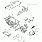 R19RCA57A1/A4/B1/B4 RANGER 570, FULL SIZE Chassis, frame and front bumper - r19rca57a1  /  a4  /  ...